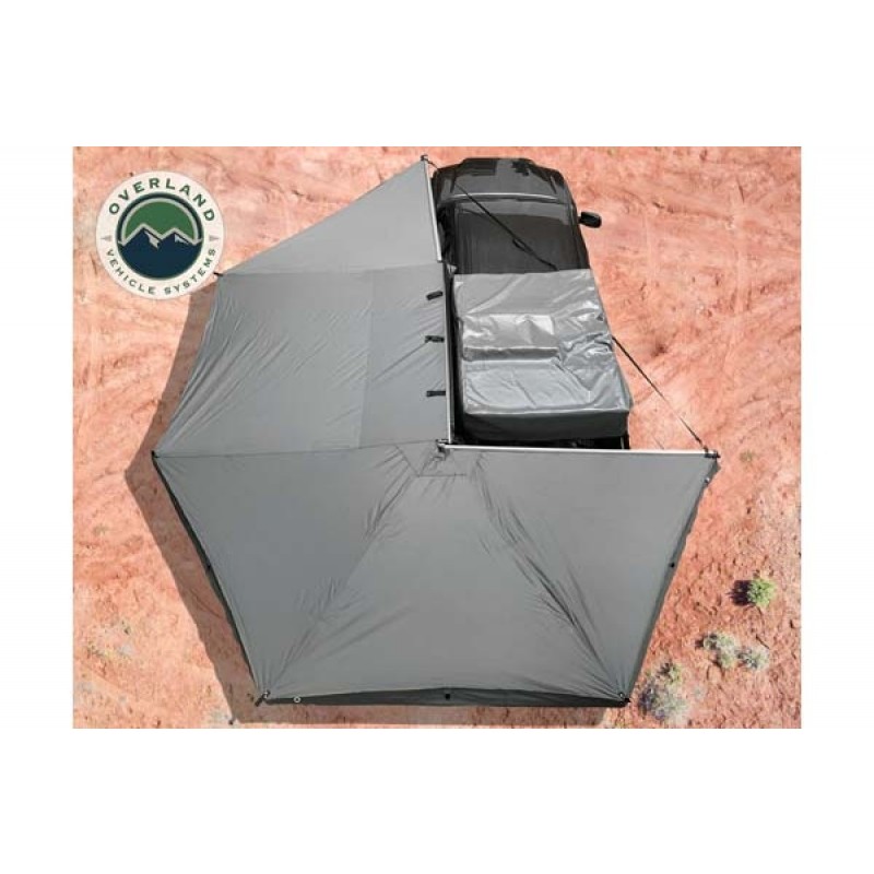 Overland Vehicle Systems Driver's Side Nomadic 270 Degree Awning with All Side Walls