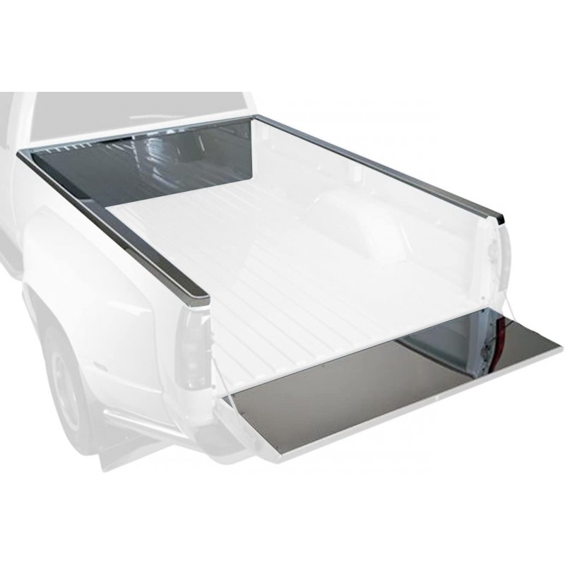 Putco Front Bed Protector; Stainless Steel;