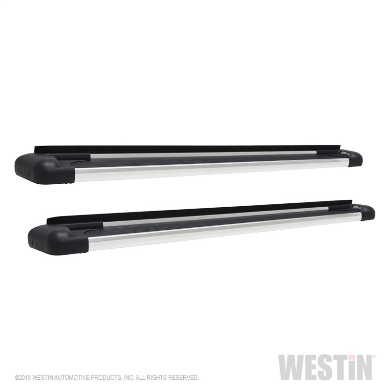 Westin SG6 LED Running Boards - Polished Aluminum - 68.4 in. Length - Does Not Include Mount Kit - Vehicle Specific Mount Ki