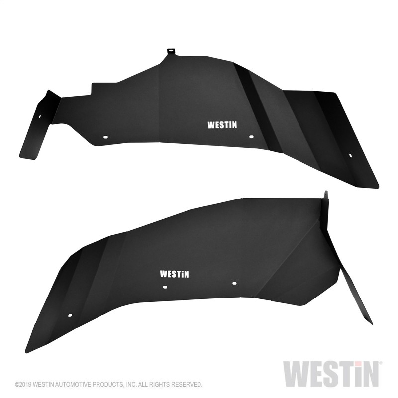 Westin Inner Fenders - Rear - Textured Black