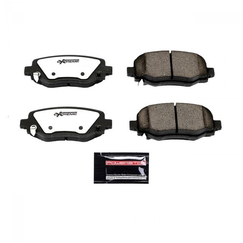 Power Stop Rear Z36 Truck & Tow Brake Pad Set for 14+ Jeep Cherokee KL, 15+ Renegade