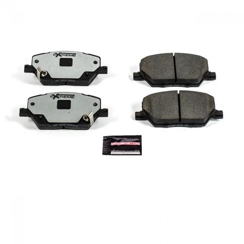 Power Stop Front Z36 Truck & Tow Brake Pad Set for 17+ Jeep Compass, 15+ Renegade