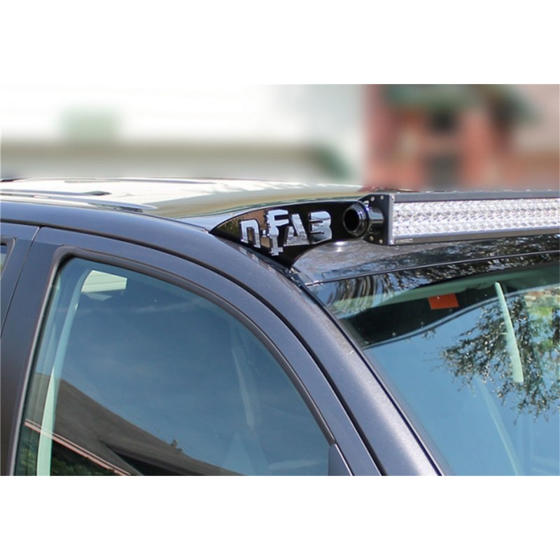 N-Fab Light Mounting Solution - Roof Mounts (1 - 50-Series Light Bar - 50.5 in-51.75 in) - 2007-2020 Toyota Tundra - Glo