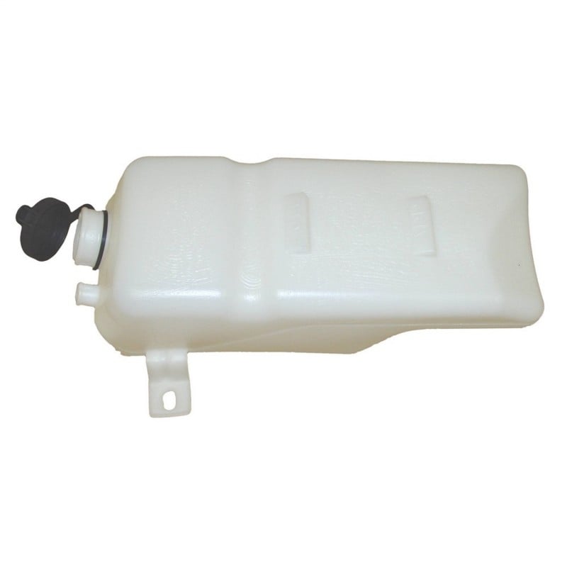 Omix This radiator overflow bottle and cap from Omix fits 81-86 Jeep CJ-7 and CJ-8, and 87-95 Wrangler.