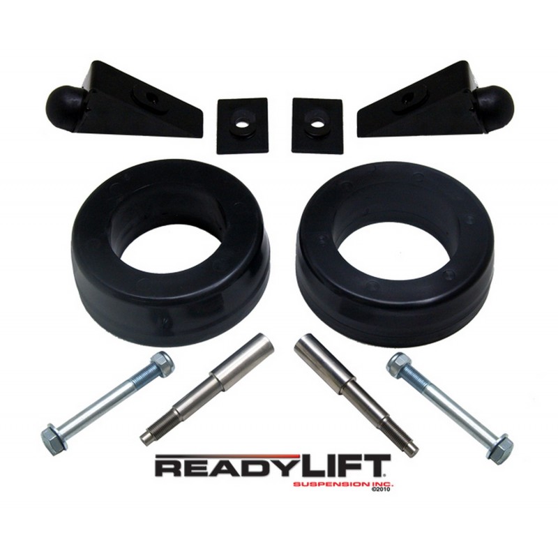 ReadyLift Front Leveling Kit; 1.75 in. Lift; w/Coil Spacers; Allows Up To 33 in. Tire;