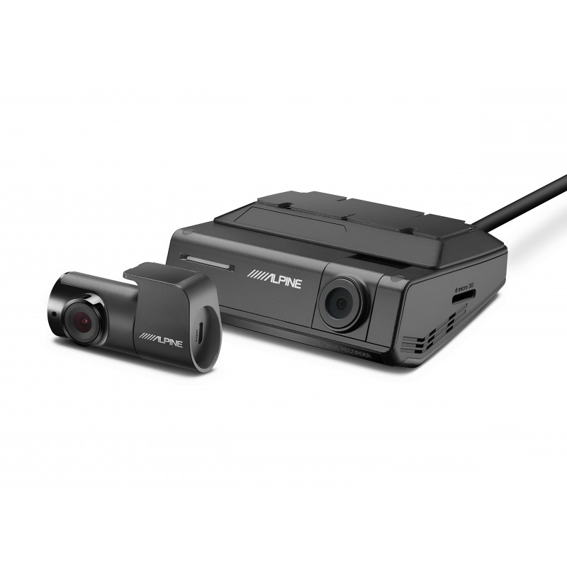 Alpine Premium 1080P Front & Rear Night Vision Dash Camera Bundle