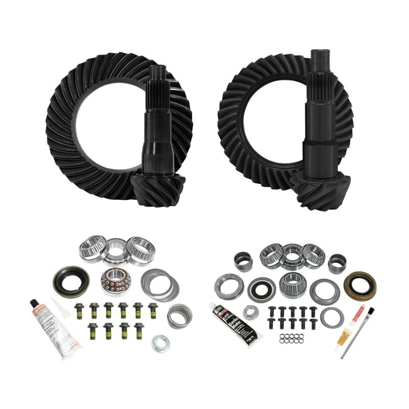 Yukon Complete Gear & Install Kit for Wrangler JL (Non-Rubicon) - Dana 35 Rear & Dana 30 Front - 4.11 Ratio