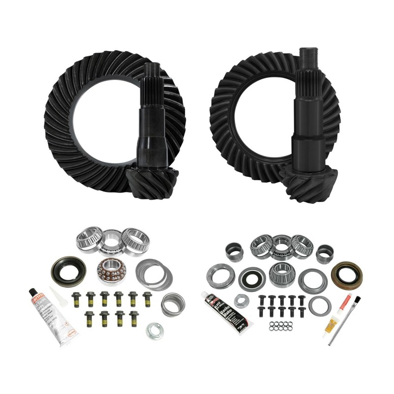 Yukon Complete Gear & Install Kit for Wrangler JL (Non-Rubicon) - Dana 35 Rear & Dana 30 Front - 4.88 Ratio