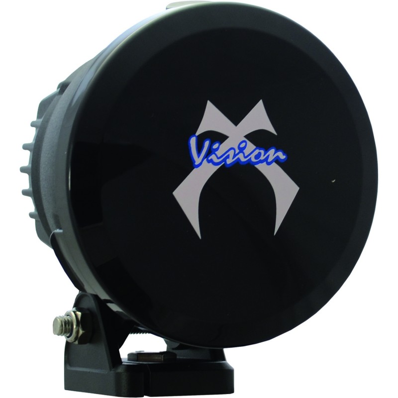 Vision X 4.7" Cannon Light Polycarbonate Cover, Black - Protective Beam
