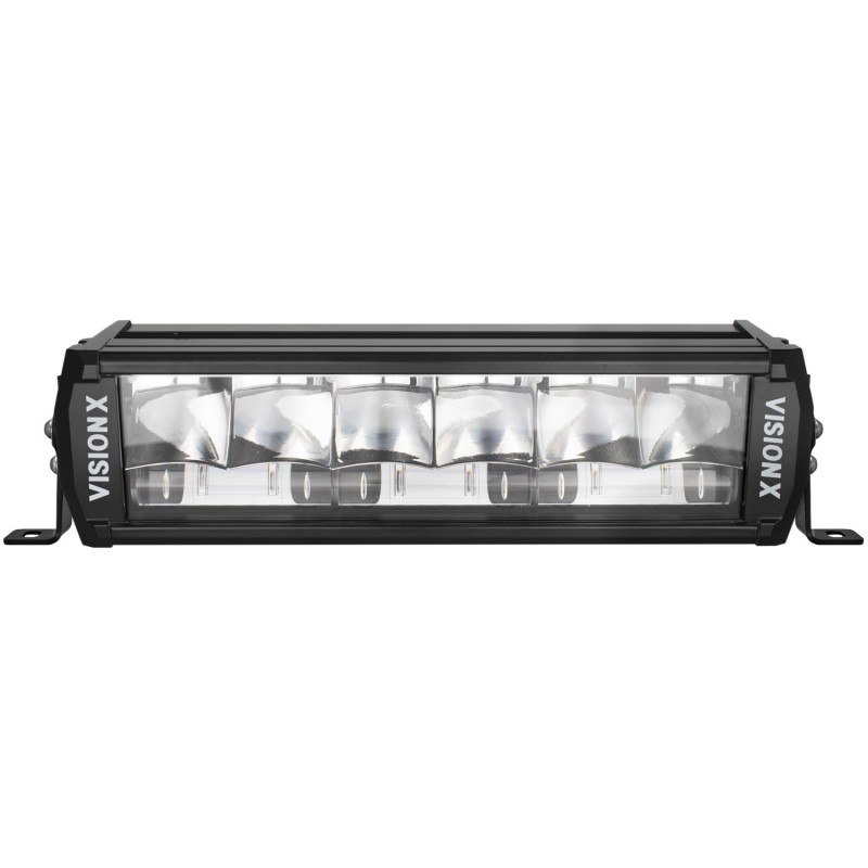 Vision X 11.97" Shocker Dual Action LED Light Bar - White Light Vector and Amber Photon Light Pipe with Harness