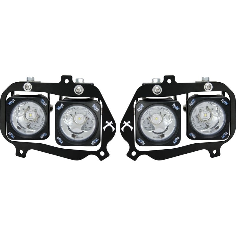Vision X Factory Headlight Upgrade Light Kit for 2008-2017 Polaris RZR 900\S\4\570\170 with 4x XIL-OPR110