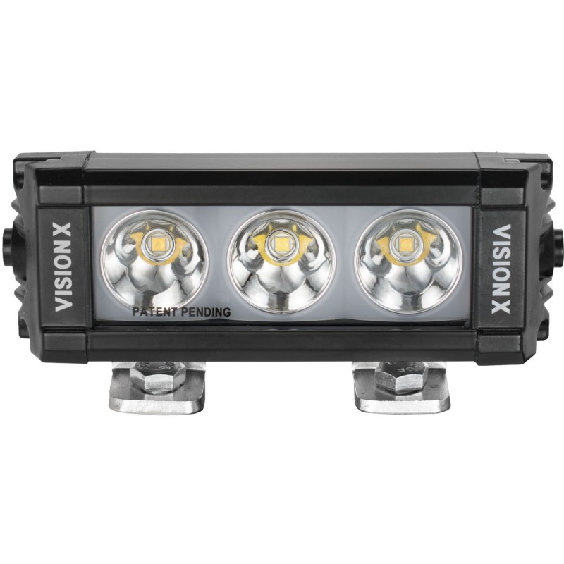 Vision X 5.63" XPL Series Halo 3 LED Beam Light Bar with End Cap Mounting L Bracket and Harness