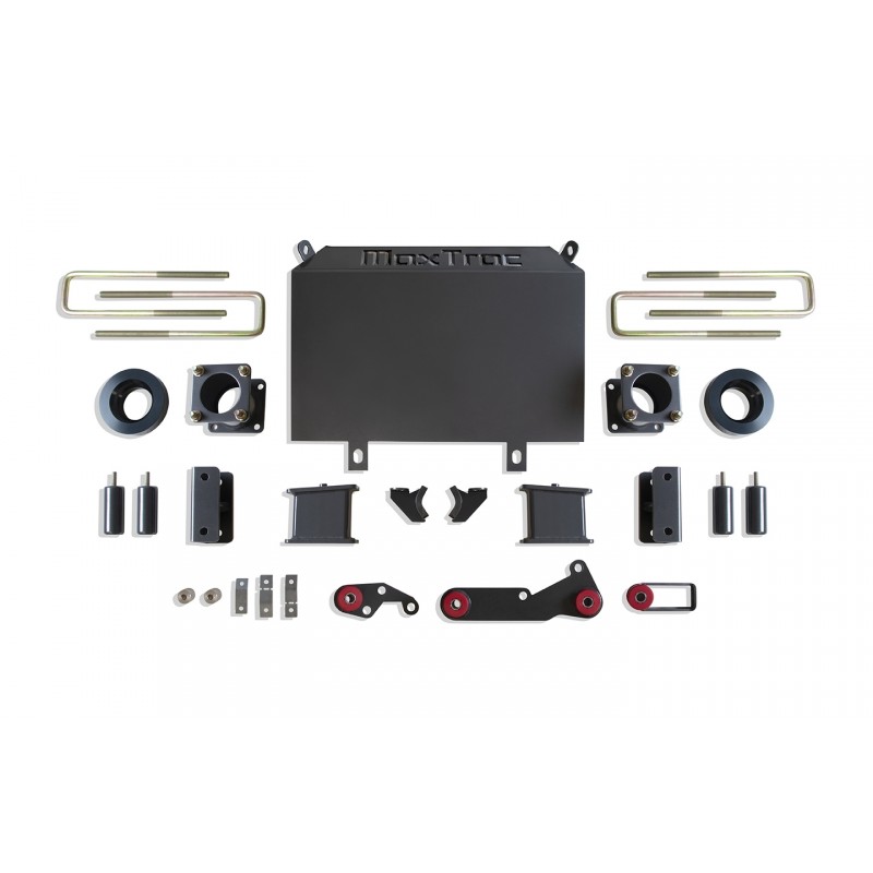 Maxtrac Suspension Front Suspension Lift Kit - 6"/4" Lift Height (Box 3) for 2007-2021 Toyota Tundra 4WD