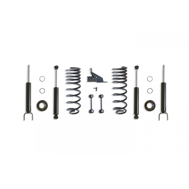 Maxtrac Suspension Lowering Kit with Struts - 2"/4" Drop Height for 2009-Up Dodge Ram 1500 4WD