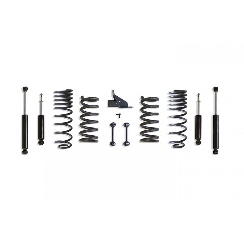 Maxtrac Suspension Lowering Kit with Single Cab Coils - 2"/4" Drop Height for 2009-Up Dodge Ram 1500 2WD