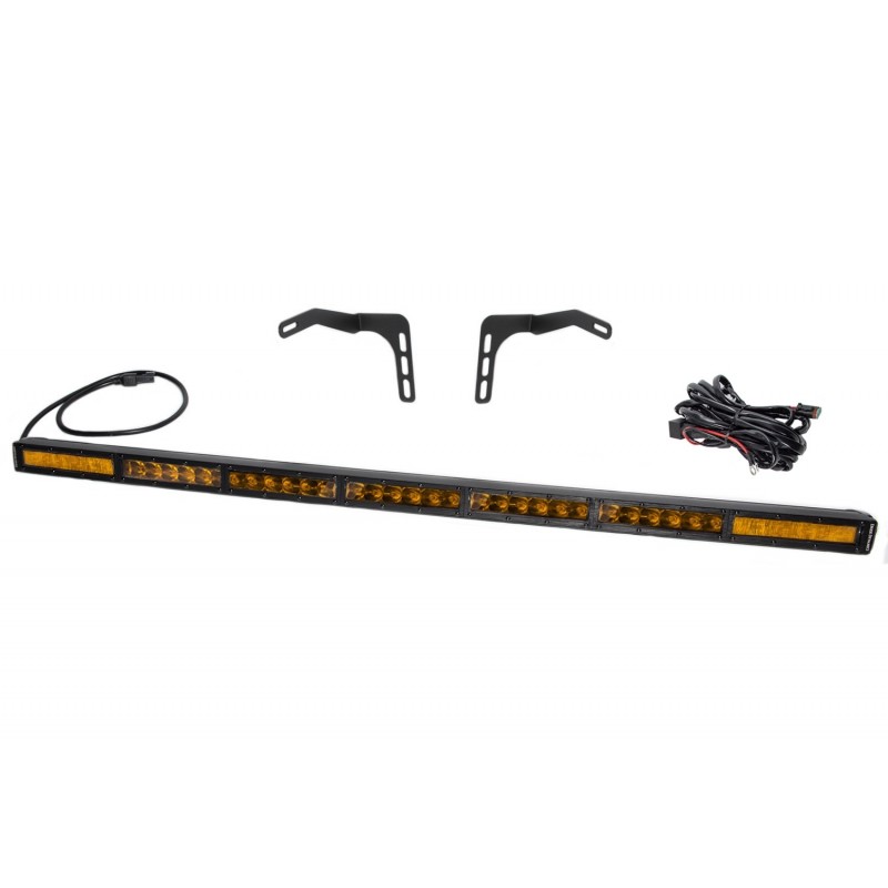 Diode Dynamics SS42 Stealth Lightbar Kit for 2014-2021 Toyota Tundra - Amber Combo