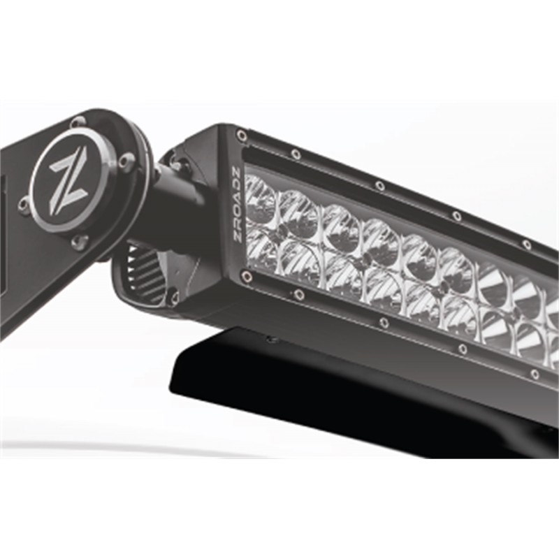ZROADZ Universal Roof Mount 52'' Straight Led Light Bar Noise Cancelling / Whistle Silencer / Sound Reducing - attaches 
