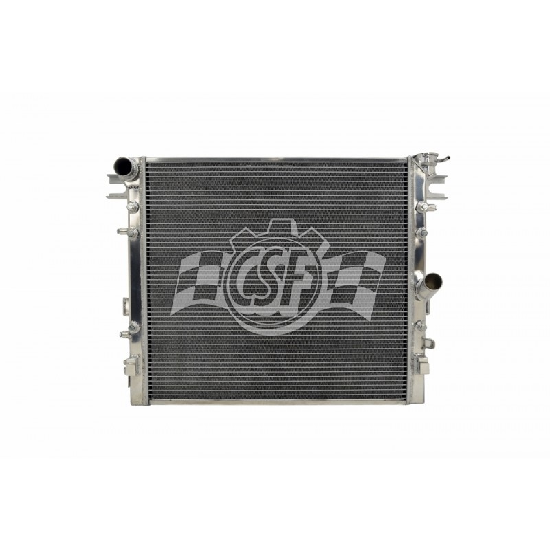 CSF 2-Row All Aluminum High Performance Heavy Duty Radiator for 07-18 Jeep Wrangler JK
