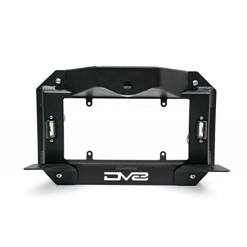 DV8 Offroad Spare Tire Delete With Light Mounts for Jeep Wrangler JL and JL Unlimited