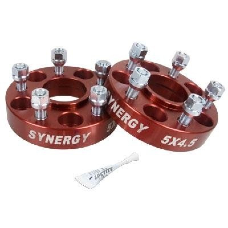 Synergy Manufacturing 1.75" Hub Centric Wheel Spacer, 5X4.5 Bolt Pattern, 1/2-20 UNF Stud Size - Pair