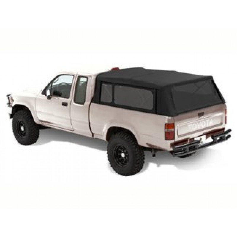 Bestop Supertop for Truck, Complete Kit with Tinted Windows, 6' Ft. Bed - Black Diamond