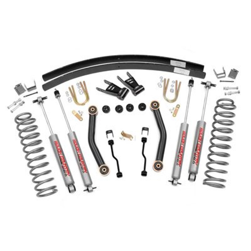 1984-2001 Jeep Wrangler XJ 4.5" Lift Kit by Rough Country 