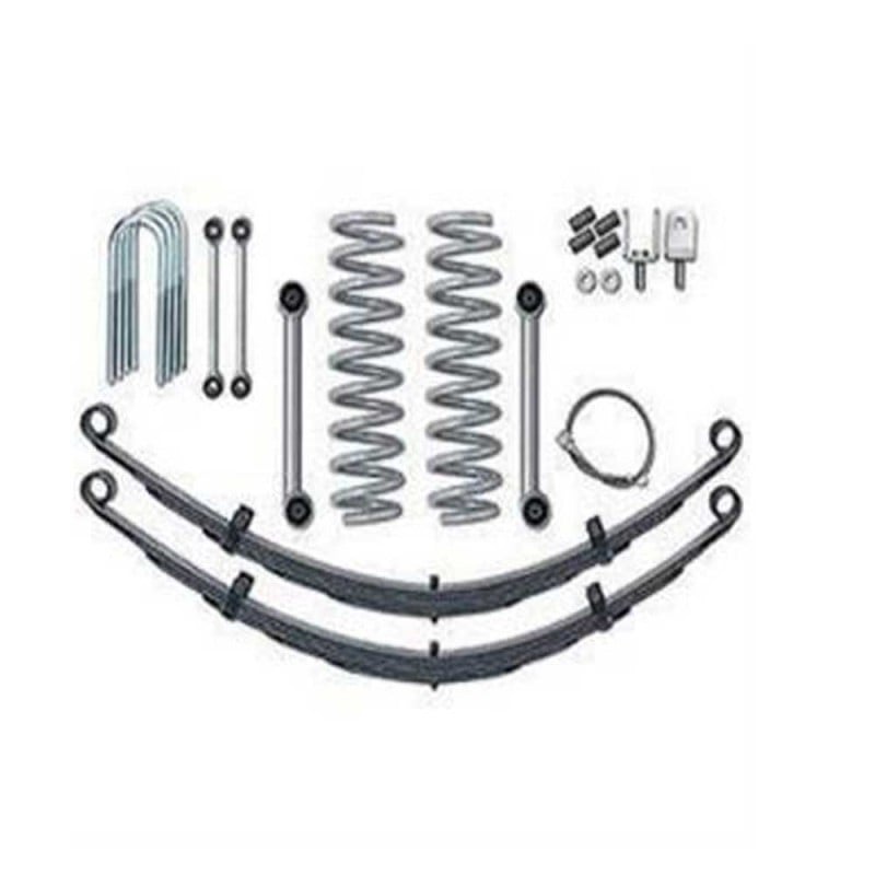 Rubicon Express 3.5" Super-Ride Suspension Lift Kit with Twin Tube Shocks and Rear Leaf Springs