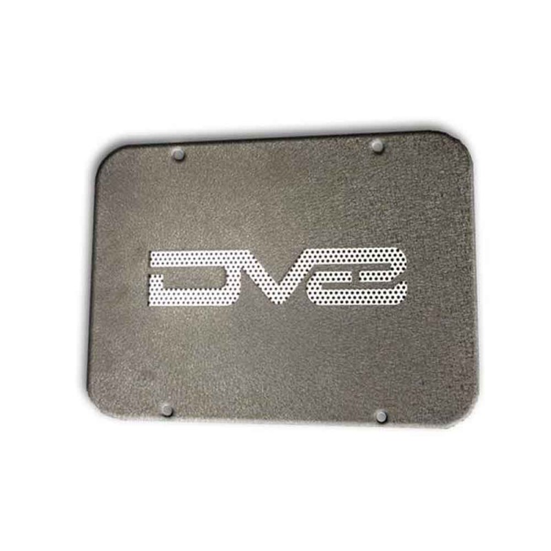 DV8 Off-Road Tramp Stamp Rear Tailgate Cover Plate, Center Section, Steel - Textured Black