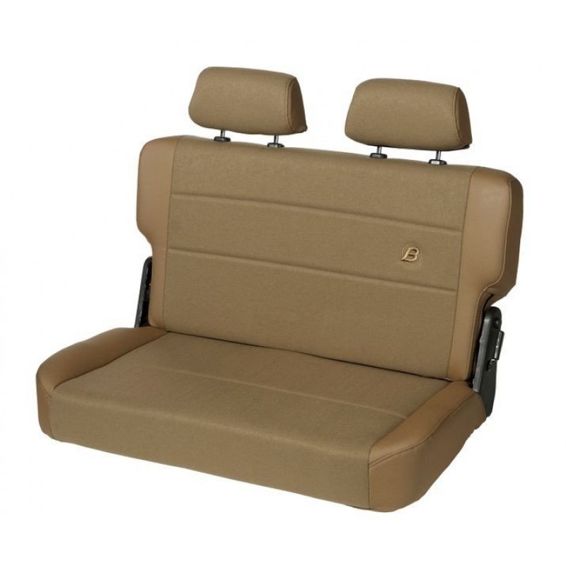 Bestop Trailmax II Fold & Tumble Rear Bench Seat Fabric Spice