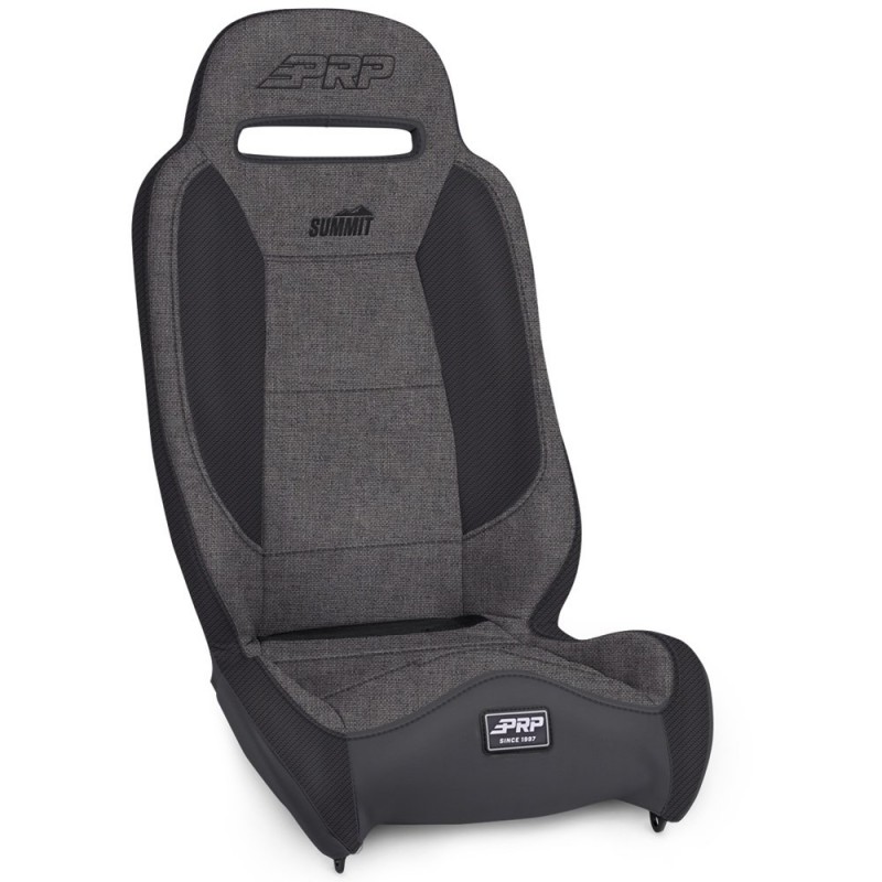 PRP Summit Suspension Seat, Gray and Black - Single