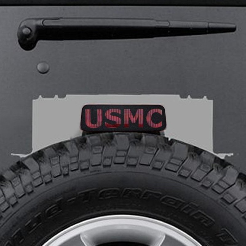 Jeep Tweaks USMC Third Brake Light Guard - Textured Black