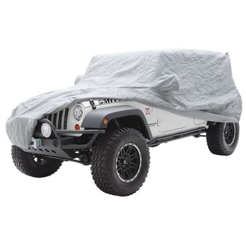Smittybilt Full Climate Cover with Storage Bag - Gray | Best Prices &  Reviews at Morris 4x4