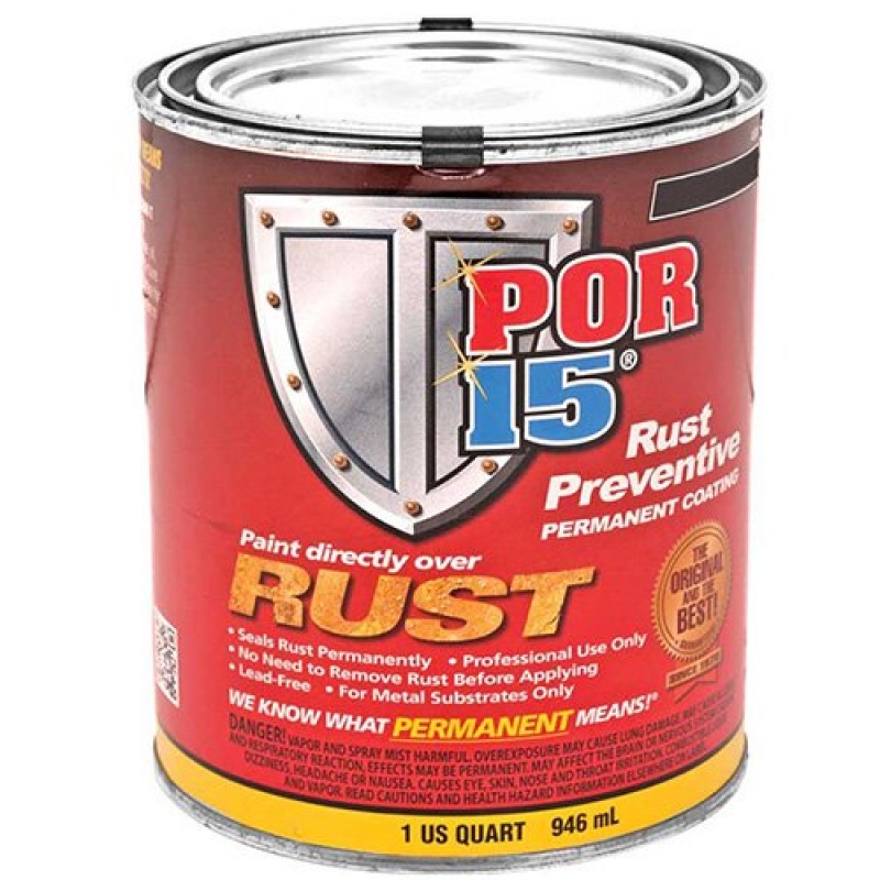POR-15 Rust Preventive Coating, 1 Quart - Silver
