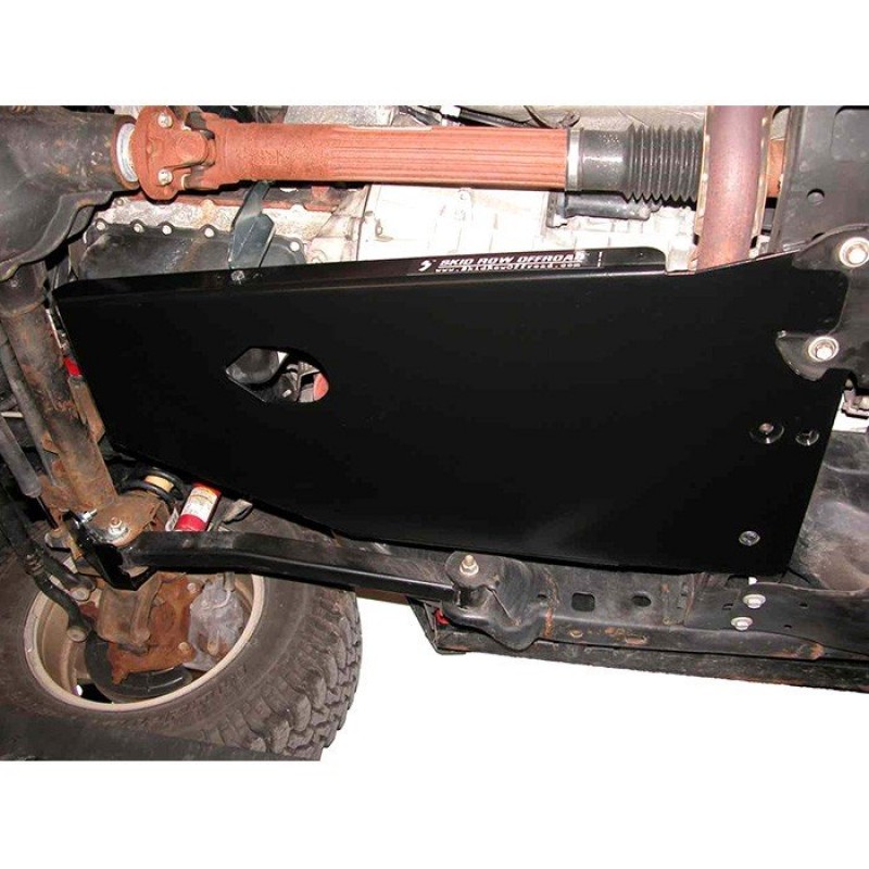 Skid Row Offroad Engine and Transmission Skid Plate - Black