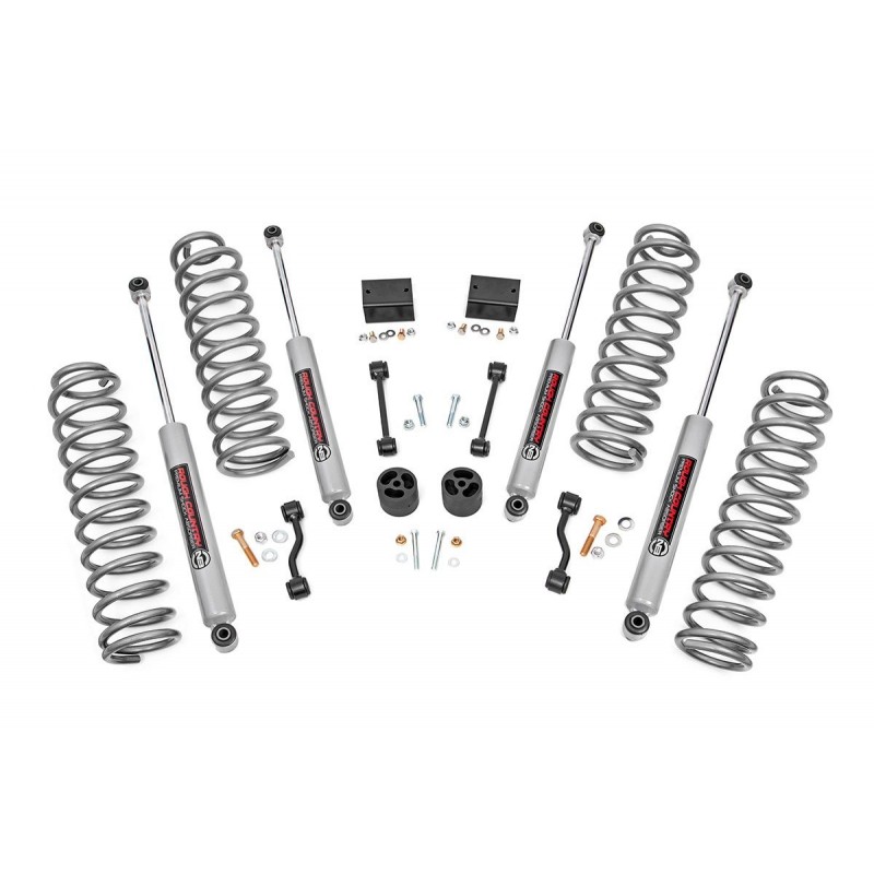 Rough Country 2.5" Coil Lift Kit for 2018-Up Jeep Wrangler JL Unlimited 4WD