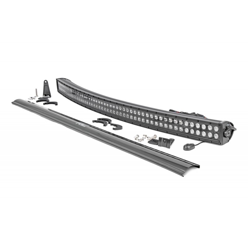 Rough Country 50" Black Series Dual Row Curved CREE LED Light Bar Best & Reviews at Morris