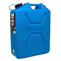 Wavian Heavy Duty Plastic Water Can - 5 Gallon (22L) Blue