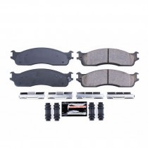 Power Stop Front Z23 Evolution Carbon-Fiber Ceramic Brake Pads for 06-08 Dodge Ram 1500, 03-08 Ram 2500/3500