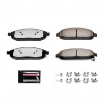 Power Stop Front Z36 Truck & Tow Brake Pad Set for 05-10 Jeep Grand Cherokee WK, 06-10 Commander