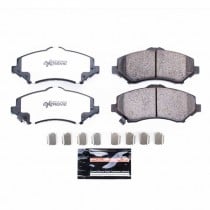 Power Stop Front Z36 Truck & Tow Brake Pad Set for 07-18 Jeep Wrangler JK and JK Unlimited, 08-12 Liberty