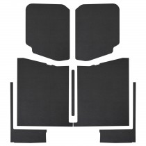 Boom Mat Leather-Look Headliner Complete Kit - Black (7-Pieces) for Jeep Gladiator JT