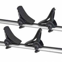 Rhino-Rack Nautic Series Canoe & Kayak Carrier - Side Loading - For Vehicles with Universal cross bars, With 1.38 in. or shorter crossbars