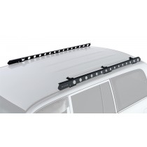 Rhino-Rack Backbone Base Rack System - For Use with Pioneer Systems, 3 Base Mounting, Black