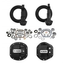 Yukon Stage 2 Complete Gear & Install Kit with Dif Covers for Jeep Wrangler JK (Non-Rubicon) - 4.88 ratio 