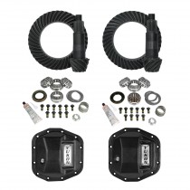 Yukon Stage 2 Complete Gear & Install Kit with Dif Covers for Wrangler JL & Gladiator JT Rubicon Dana 44 Front & Rear - 4.56 Ratio