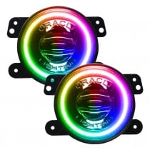 ORACLE High Performance 20W LED Fog Lights for Wrangler JK/JL/JT (Sahara, Overland and Rubicon Only) - Dynamic ColorShift