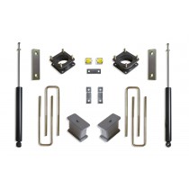 Maxtrac Suspension Rear Lift Box Kit with Max Trac Shocks - 4" Lift Height for 2007-Up Toyota Tundra