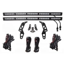 Diode Dynamics SS30 Bumper LED Light Bar Kit for Jeep Wrangler JL, JL Unlimited and Gladiator JT - White Driving Dual