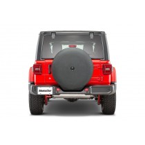 MasterTop Spare Tire Cover for Jeep Wrangler JL 33" 285/70R17 - Black
