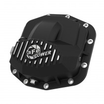 aFe Pro Series Front Differential Cover, Dana M210 - Black with Machined Fins